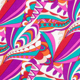 Viscose Imprimée Pucci Magenta - Ribes y Casals