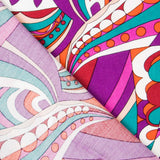 Viscose Imprimée Pucci Magenta - Ribes y Casals
