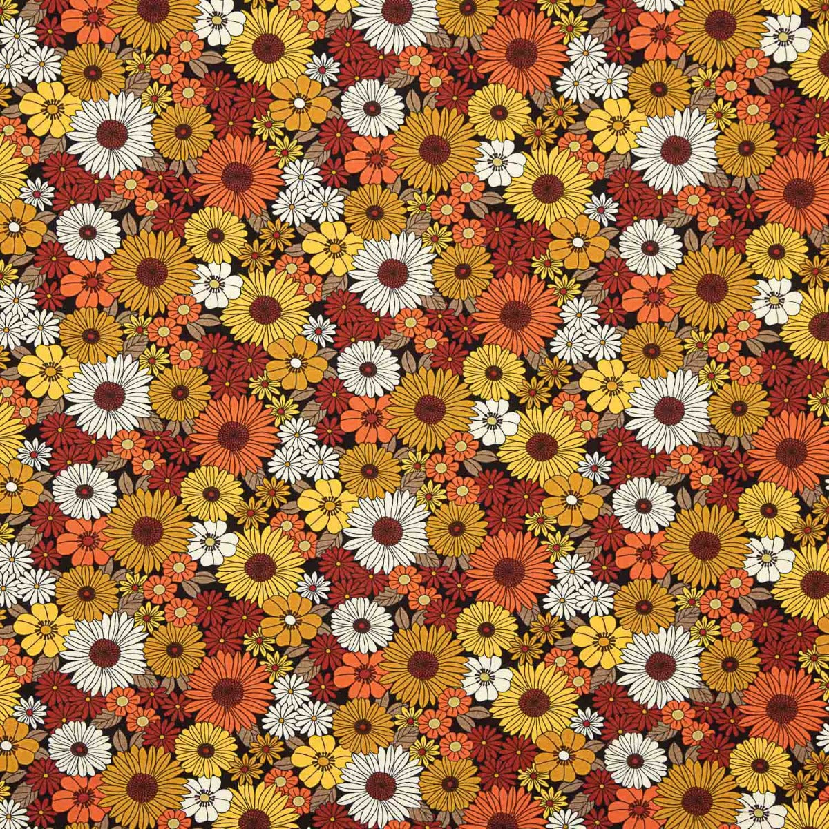 Viscose imprimée Retro Garden - Ribes y Casals