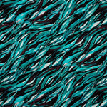 Viscose imprimée bleu rush - Ribes y Casals