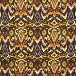 Viscose Imprimée Sanyo Kaki Foncé - Ribes y Casals