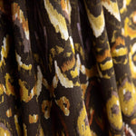 Viscose Imprimée Sanyo Kaki Foncé - Ribes y Casals