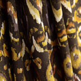 Viscose Imprimée Sanyo Kaki Foncé - Ribes y Casals