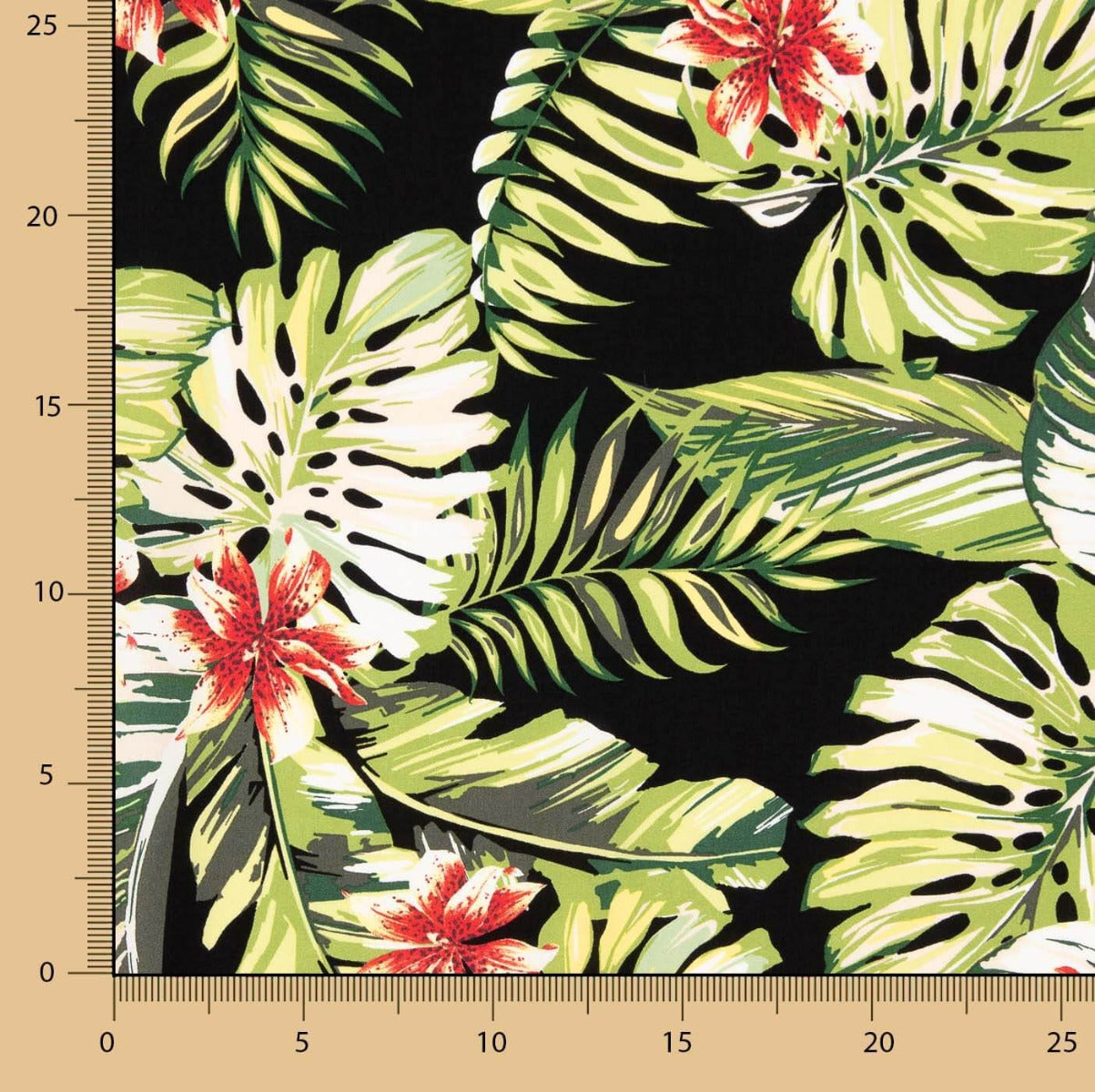 Viscose Imprimée Jungle - Ribes y Casals