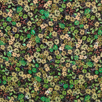 Viscose Floral Vert - Ribes y Casals