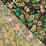Viscose Floral Vert - Ribes y Casals
