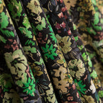 Viscose Floral Vert - Ribes y Casals