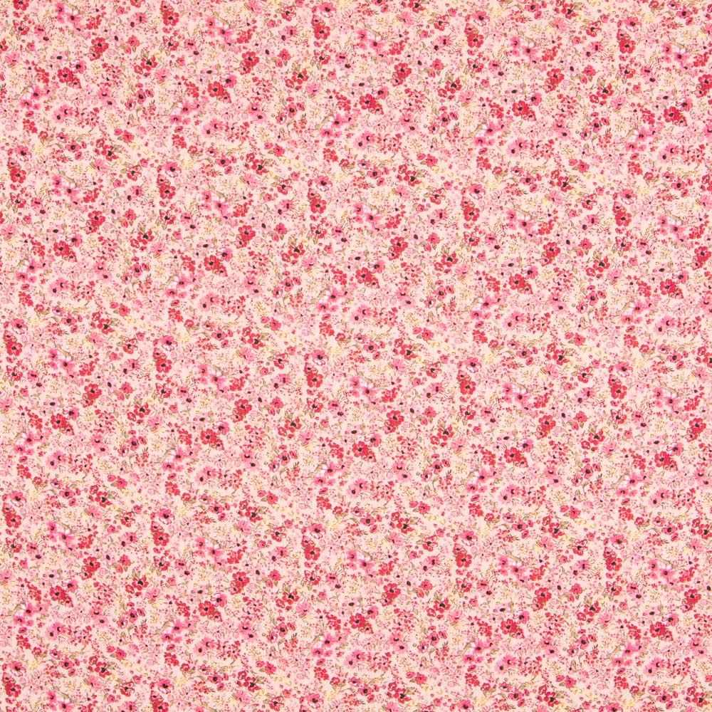 Viscose Fleurs Fuchsia - Ribes y Casals