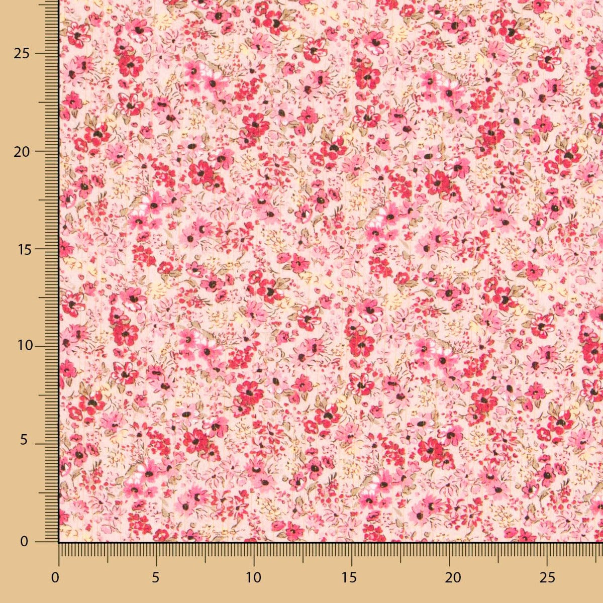 Viscose Fleurs Fuchsia - Ribes y Casals