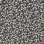 Viscose Fleurs Champ Noir - Ribes y Casals