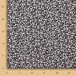 Viscose Fleurs Champ Noir - Ribes y Casals