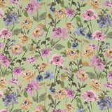 Viscose Fleurs Lilas - Ribes y Casals