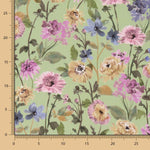 Viscose Fleurs Lilas - Ribes y Casals