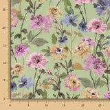 Viscose Fleurs Lilas - Ribes y Casals