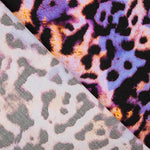 Viscose Jungle Violette - Ribes y Casals