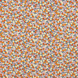 Viscose Fleurs Prairie Orange - Ribes y Casals
