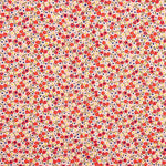 Viscose Fleurs Prairie Rose - Ribes y Casals