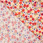 Viscose Fleurs Prairie Rose - Ribes y Casals
