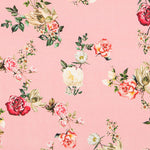 Viscose Fleurs Rose - Ribes y Casals