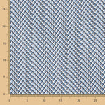 Viscose Géométriquemétrique Bleu - Ribes y Casals