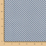 Viscose Géométriquemétrique Bleu - Ribes y Casals