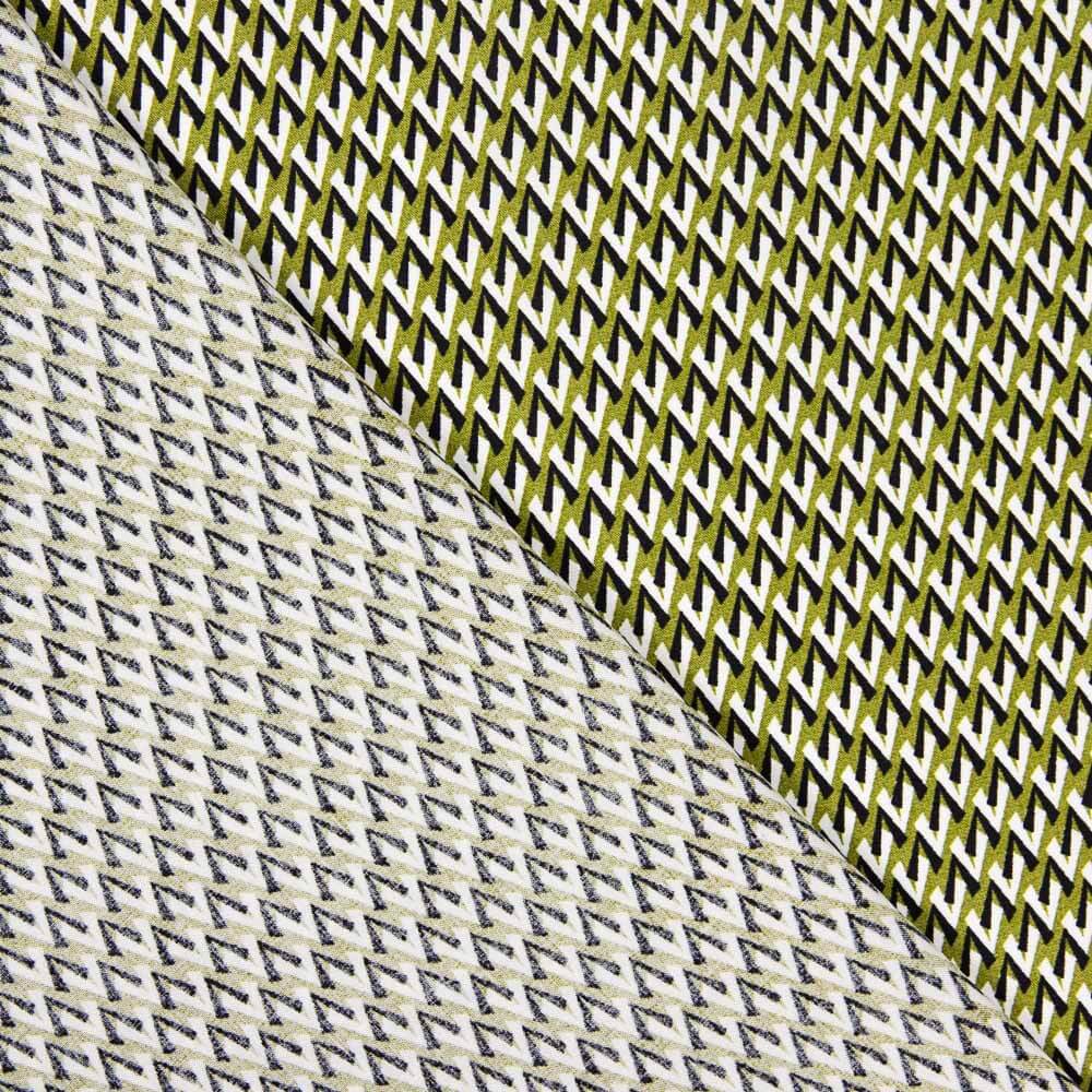 Viscose Géométriquemétrique Vert - Ribes y Casals