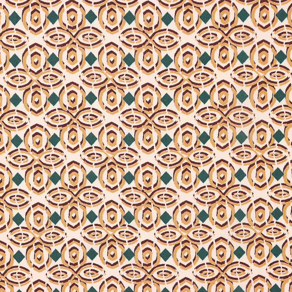 Viscosa Geométrico Beige - Ribes y Casals