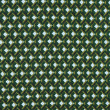 Viscose Spandex Géométrique Vert Bijou - Ribes y Casals
