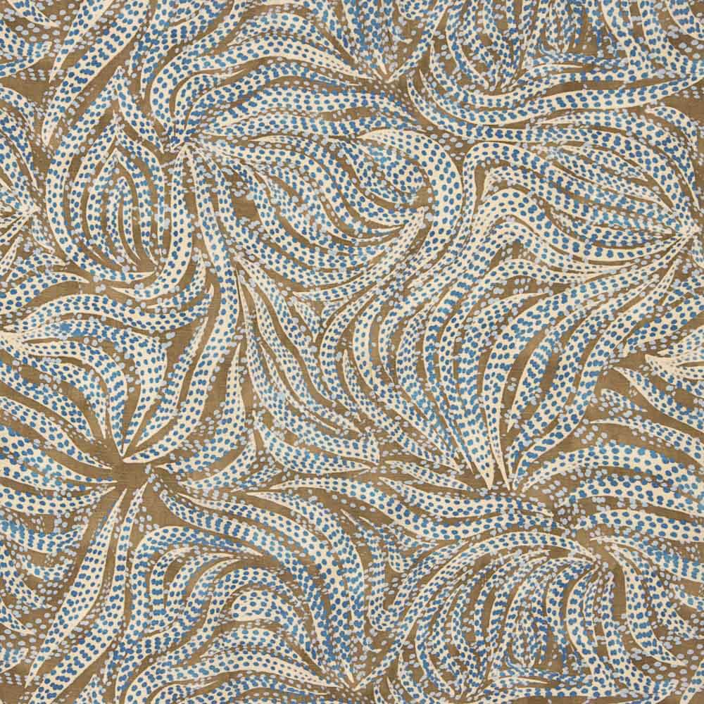 Viscose Mouchetée Bleu Jungle - Ribes y Casals