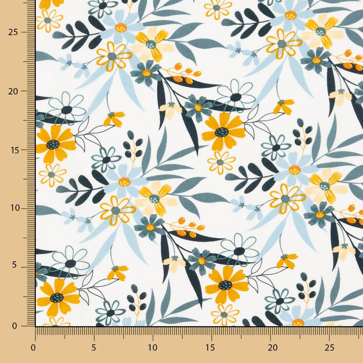 Viscose Jardin Blanc - Ribes y Casals