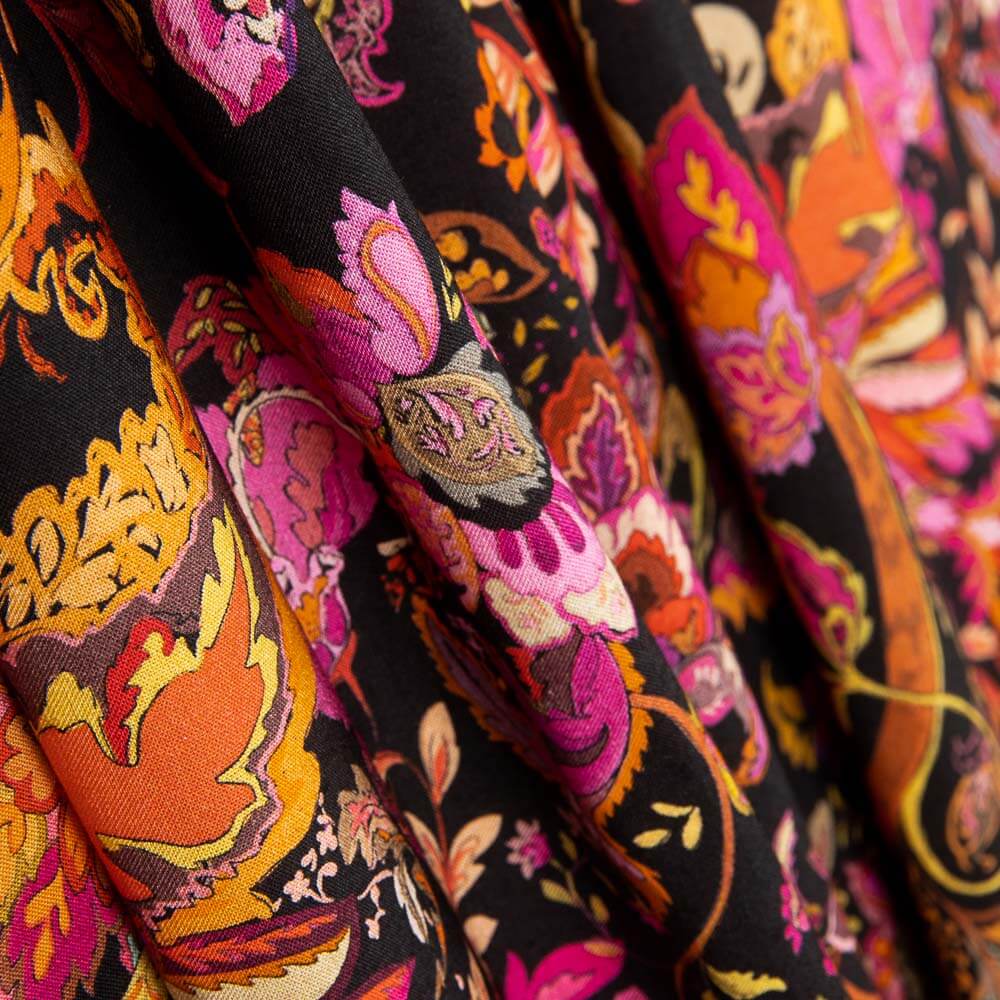 Viscose Karan noir - Ribes y Casals