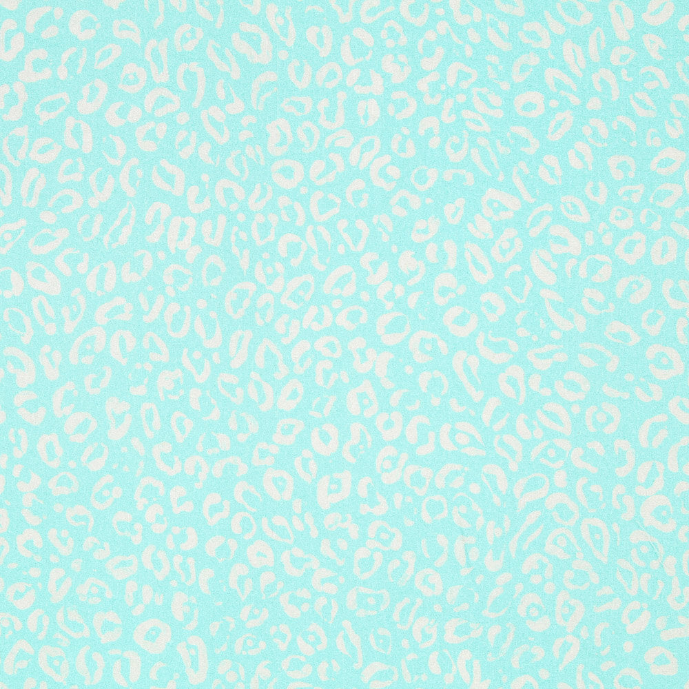 Viscose Léopard Menthe - Ribes y Casals