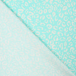 Viscose Léopard Menthe - Ribes y Casals