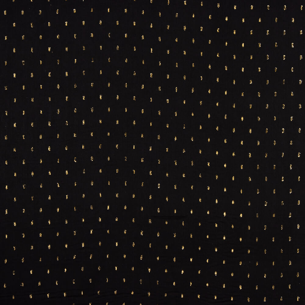 Viscose Lurex Noir - Ribes y Casals