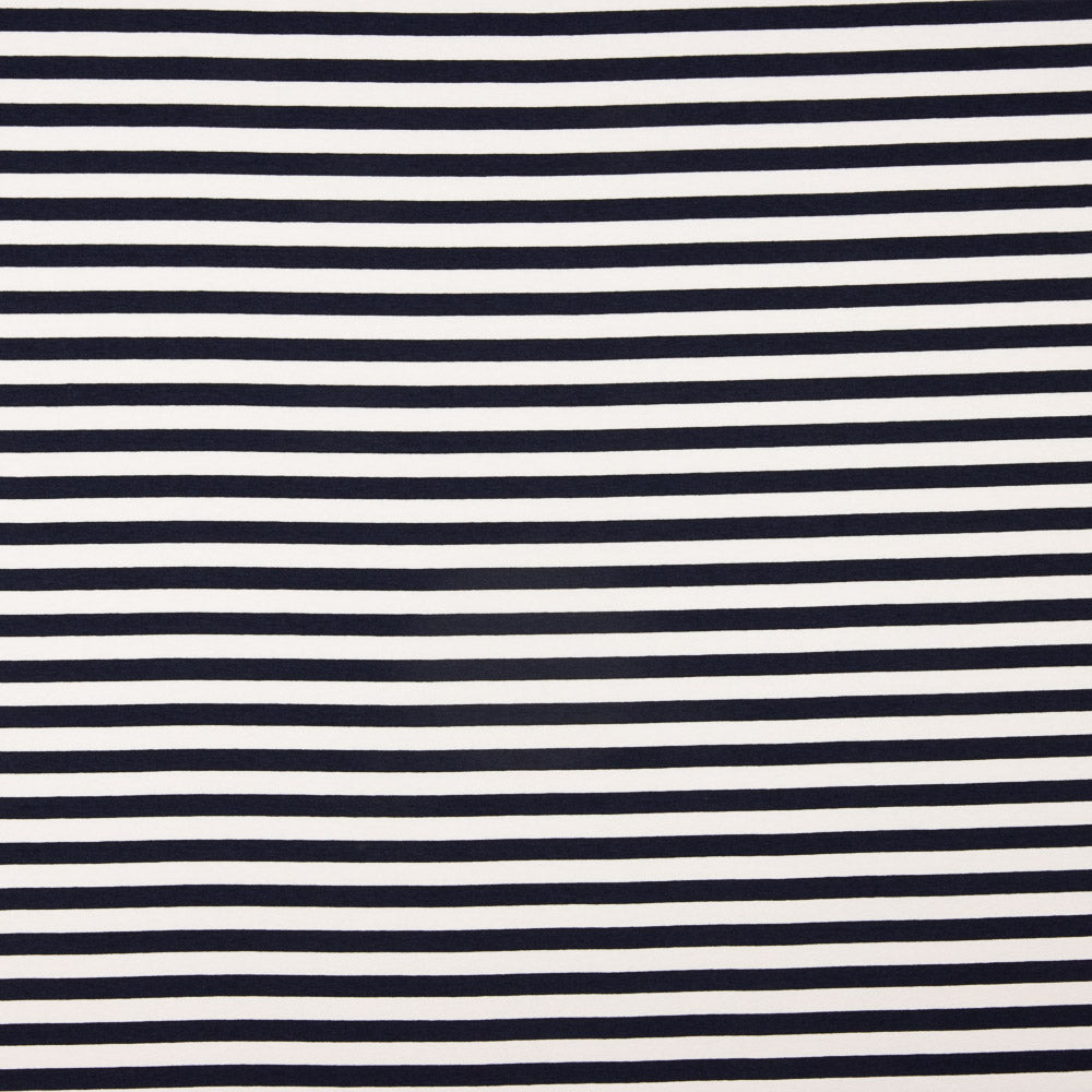 Maille Viscose Maxi Marinière Bleue - Ribes y Casals