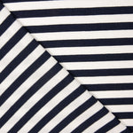 Maille Viscose Maxi Marinière Bleue - Ribes y Casals