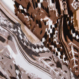 Viscose Marron Marbré - Ribes y Casals