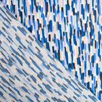 Viscose Mosaïque Bleu - Ribes y Casals