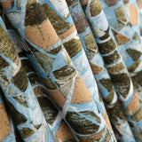 Viscose Mosaïque Bleue - Ribes y Casals