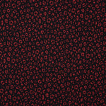 Viscose Chiné Rouge Noir - Ribes y Casals