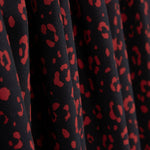 Viscose Chiné Rouge Noir - Ribes y Casals