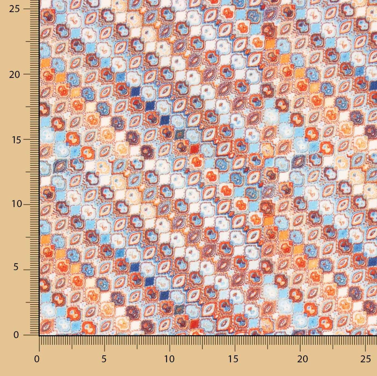 Viscose Naima Multicolore - Ribes y Casals