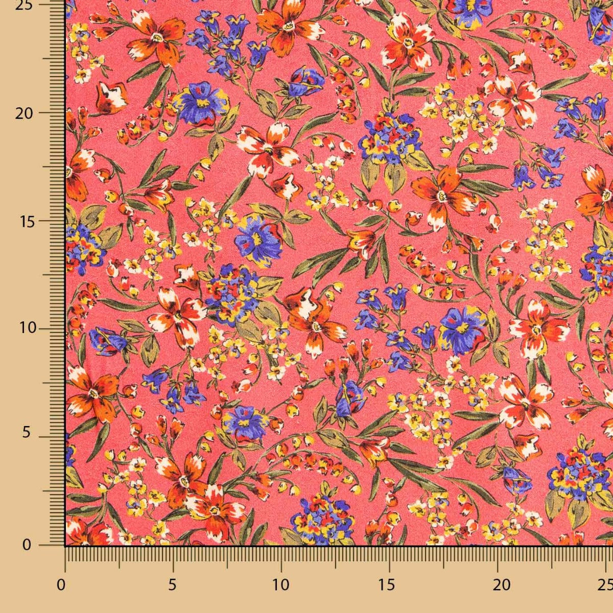 Viscose Prairie Fraise - Ribes y Casals