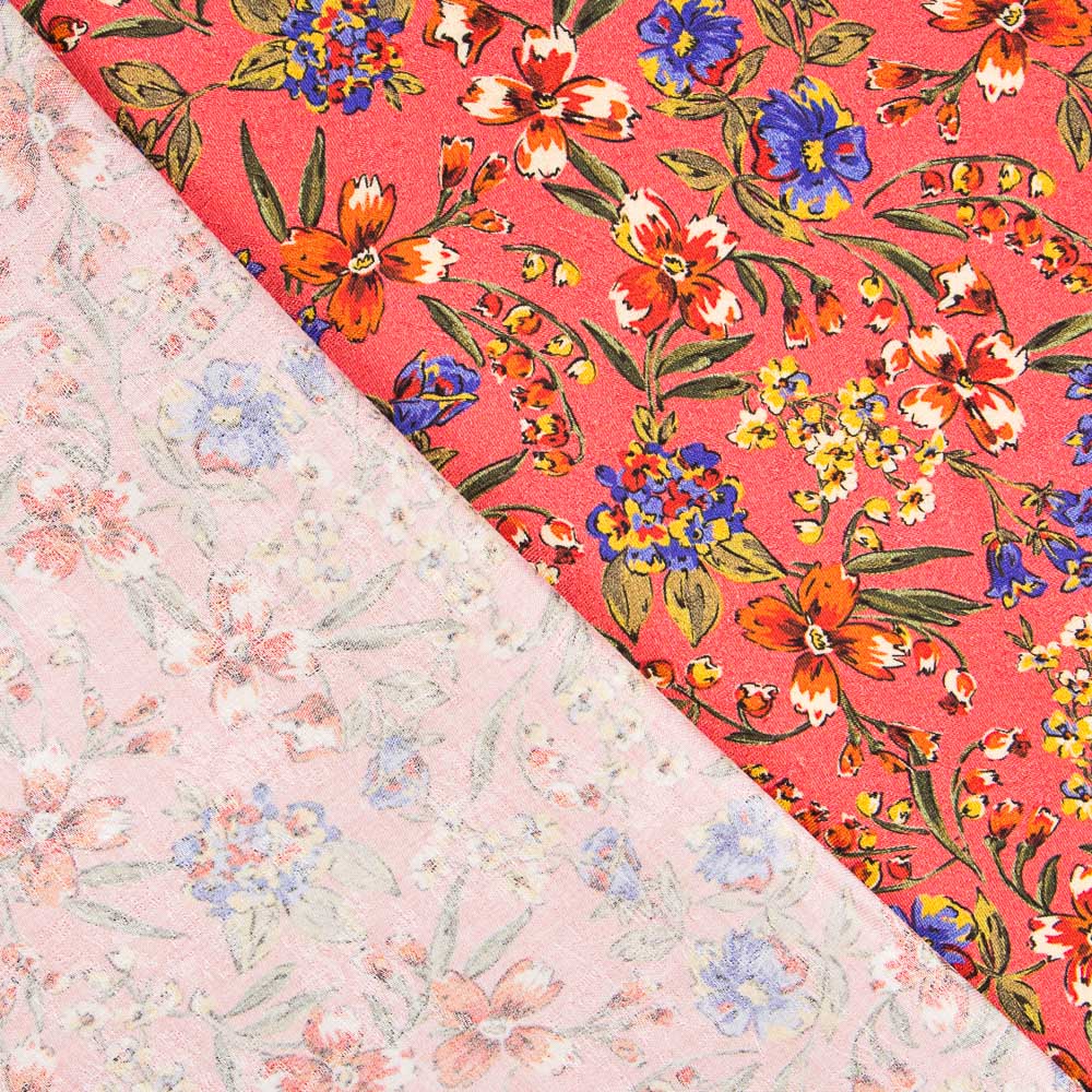 Viscose Prairie Fraise - Ribes y Casals