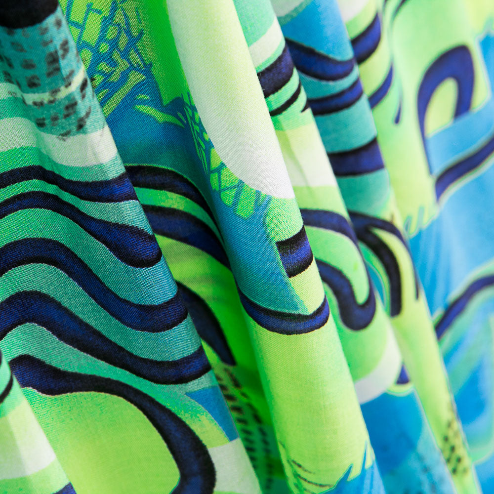 Viscose Fantaisie Lime - Ribes y Casals