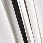 Retal Viscosa Rayas Negras 200x140 cm - Ribes y Casals