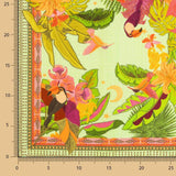 Viscose Boîte Tropicale Verte - Ribes y Casals