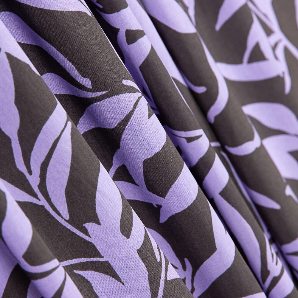 Viscose Jungle Violette - Ribes y Casals