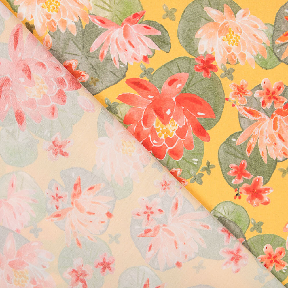 Viscose Jaune Été - Ribes y Casals