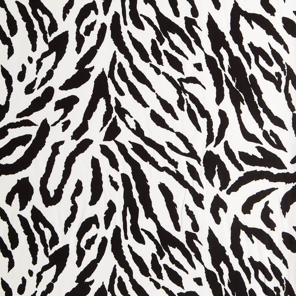 Viscose Blanc Sauvage Noir - Ribes y Casals